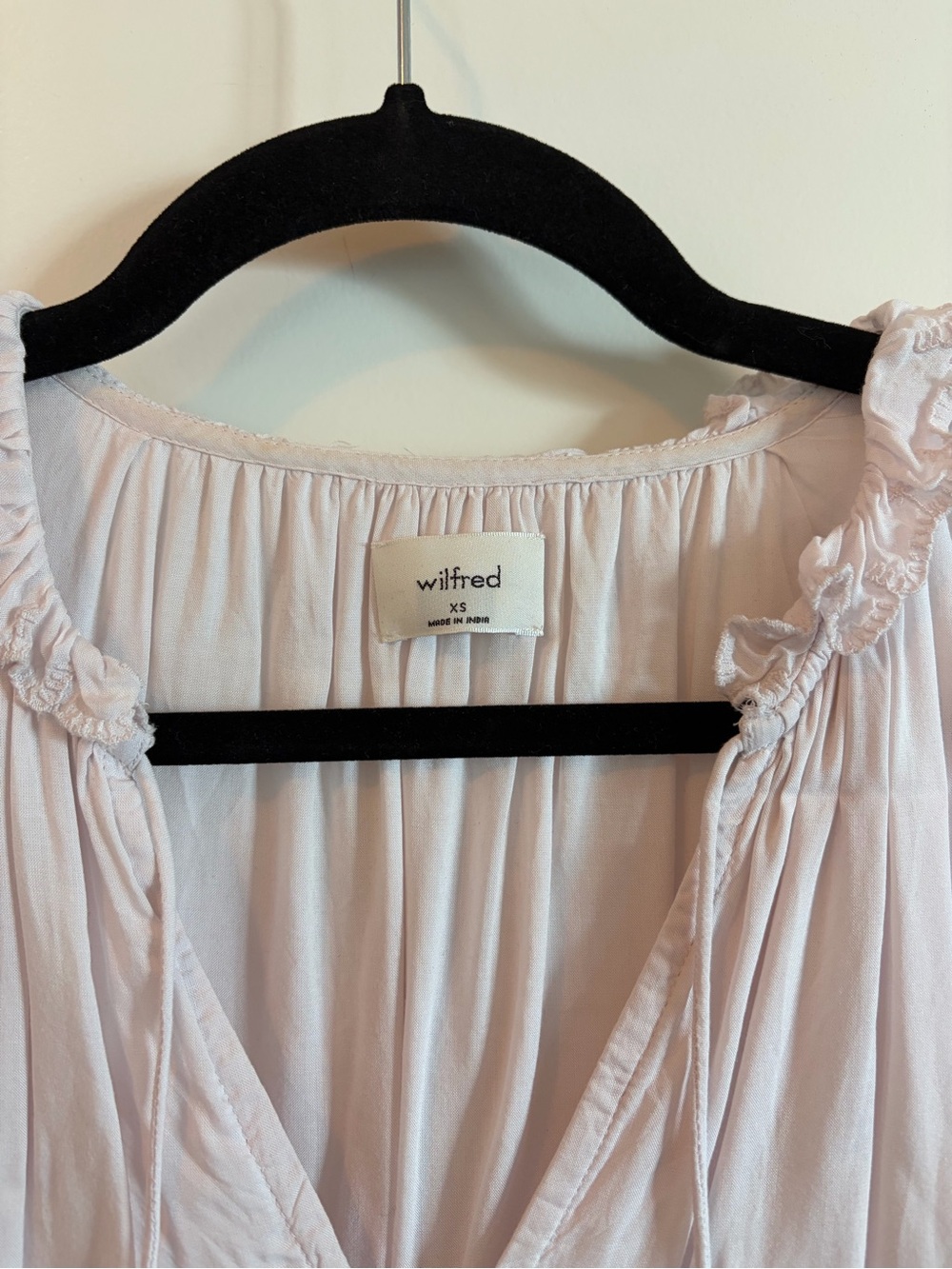 WILFRED Flowy Ruffle Dress XS - Picture 2 of 3